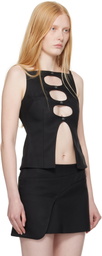 Sandy Liang Black Saguaro Top