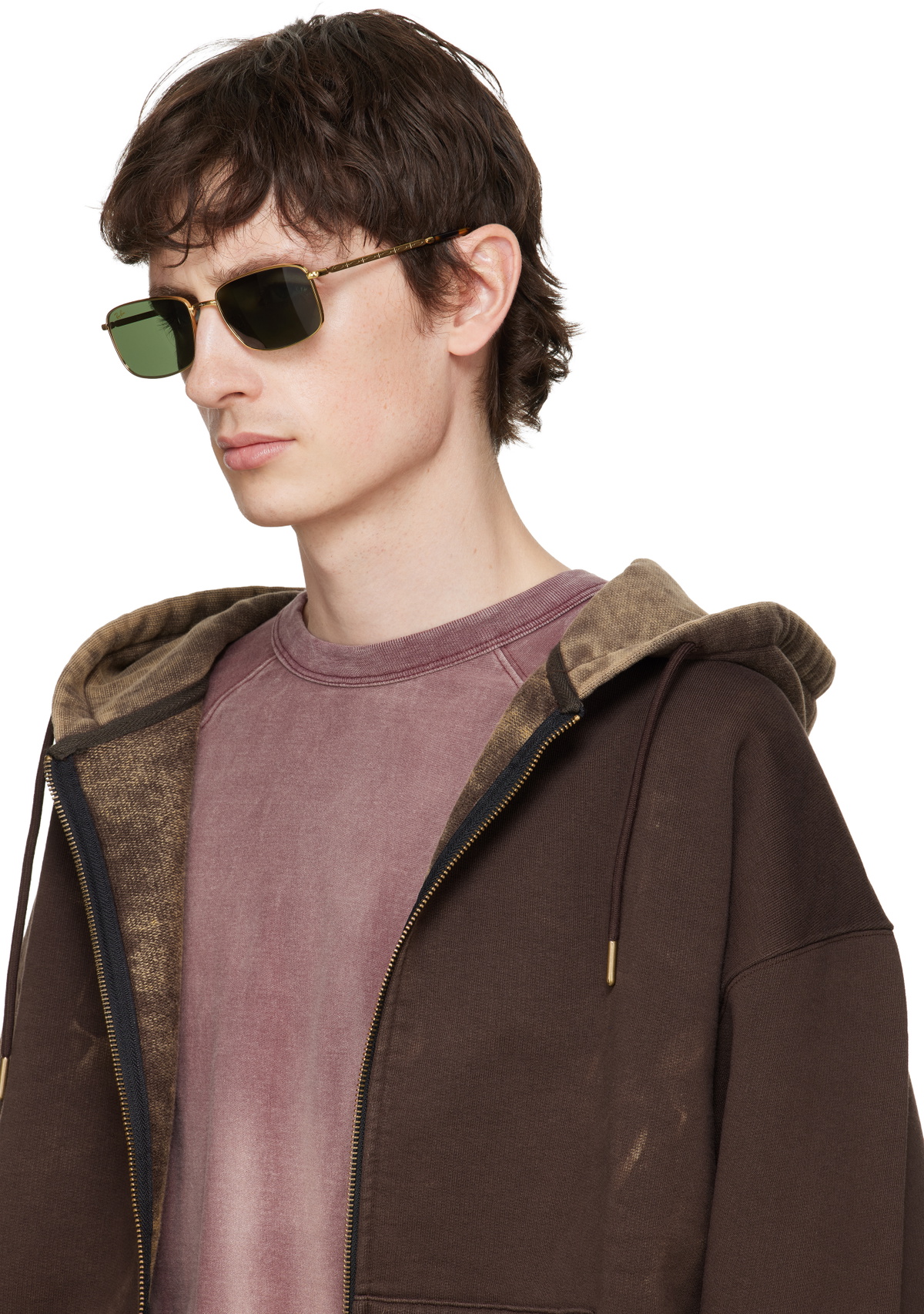 Ray-Ban Gold RB3717 Sunglasses
