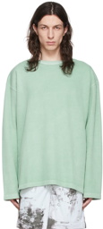 Reebok Classics Green Cotton T-Shirt