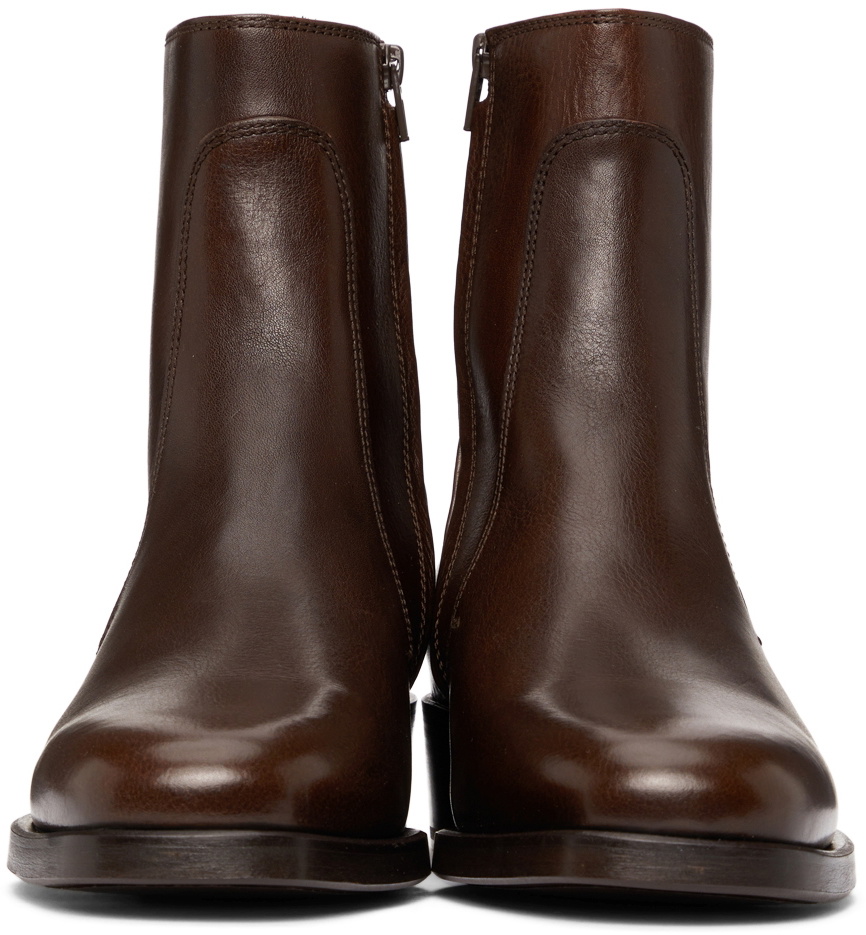 Lemaire classic boots ブラウン 40 AW21 | ve-ahavta.co.il