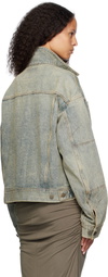 Entire Studios Blue Gem Denim Jacket