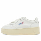 Autry Women's Platform Low Sneakers in White