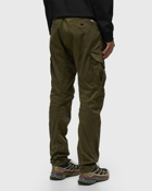 C.P. Company Satin Stretch Pants   Cargo Pant Green - Mens - Cargo Pants