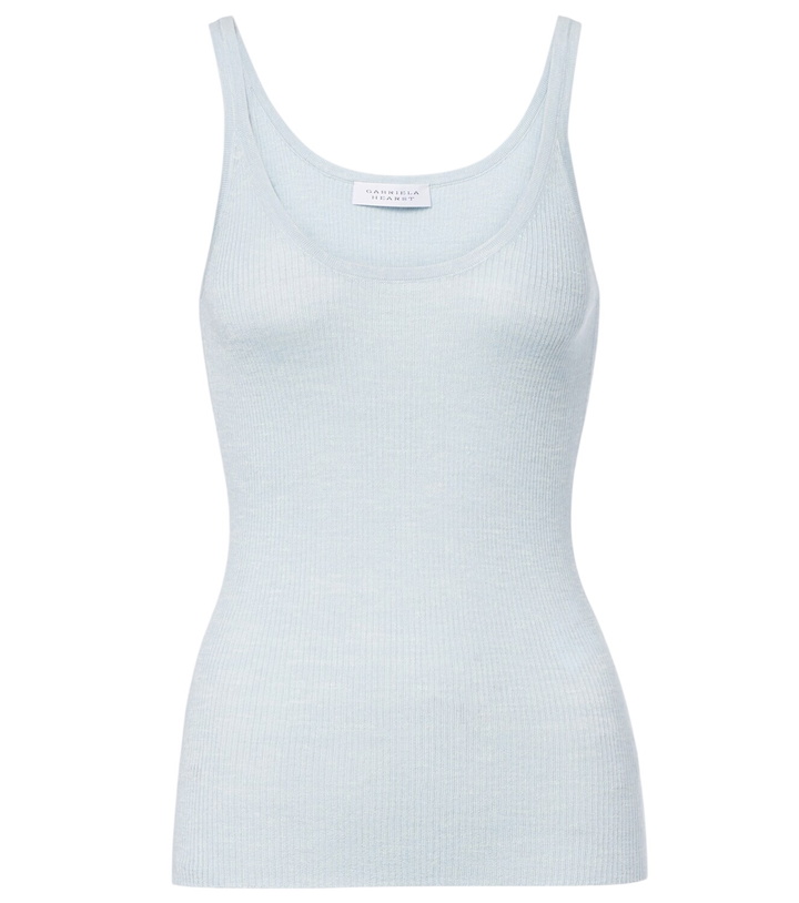 Photo: Gabriela Hearst Cinxia cashmere, silk, and hemp tank top