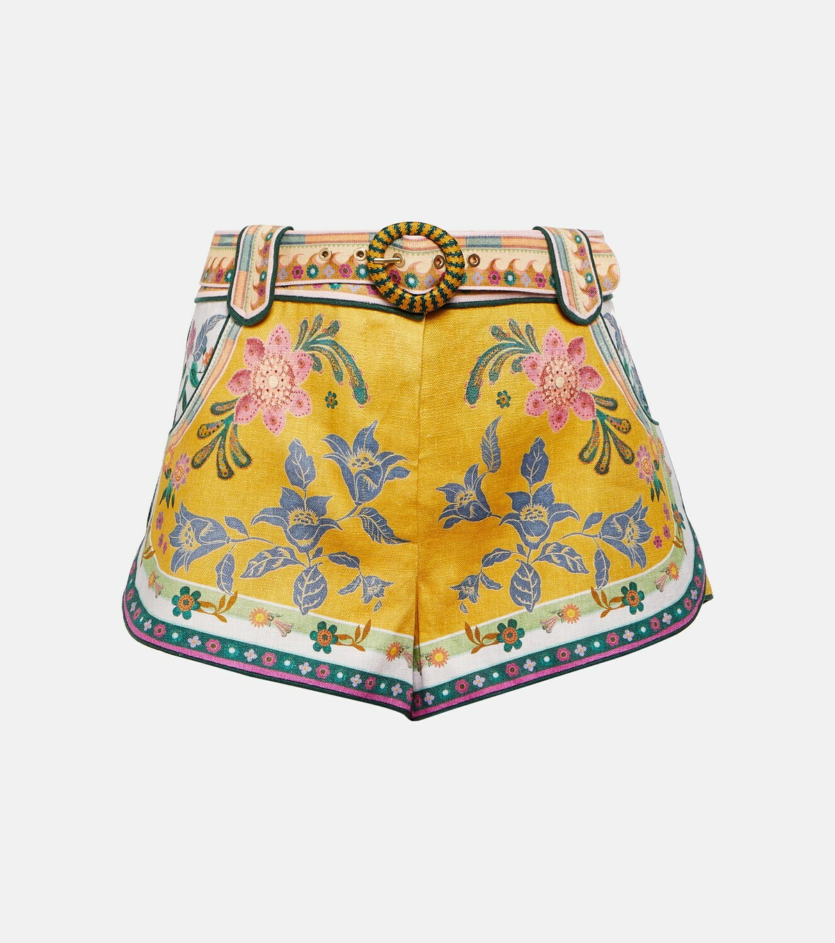 ショーツ ZIMMERMANN PRINTED LINEN BLEND SHORTS Zimmermann Printed linen shorts Zimmermann