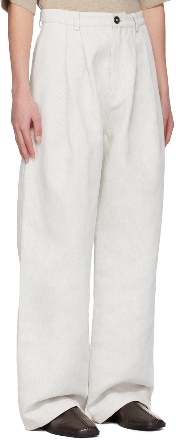 Mark Kenly Domino Tan Studio Beige Per Trousers