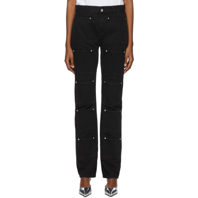 Photo: Lourdes Black Multi Pocket Jeans