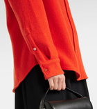 God's True Cashmere Fire cashmere shirt