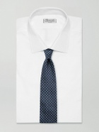 Anderson & Sheppard - 9cm Floral Silk-Jacquard Tie