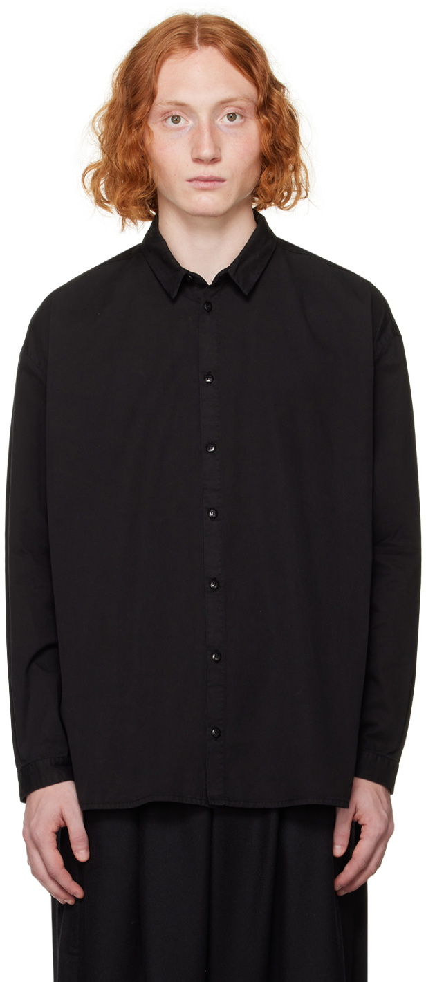 Toogood Black 'The Draughtsman' Shirt Toogood toogood THE