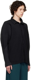 Homme Plissé Issey Miyake Black Polyester Shirt