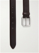 ANDERSON'S - 4cm Black Leather Belt - Brown