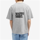 Neighborhood Men's 28 Printed T-Shirt in Grey