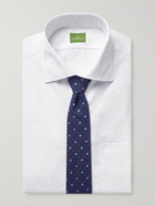 SID MASHBURN - Cotton-Broadcloth Shirt - White