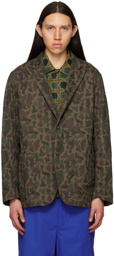 Engineered Garments Green Camo Jacket