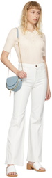 See by Chloé White Flared Jeans