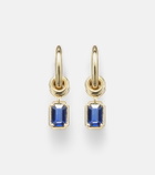 Spinelli Kilcollin Zahra 18kt gold hoop earrings with sapphires
