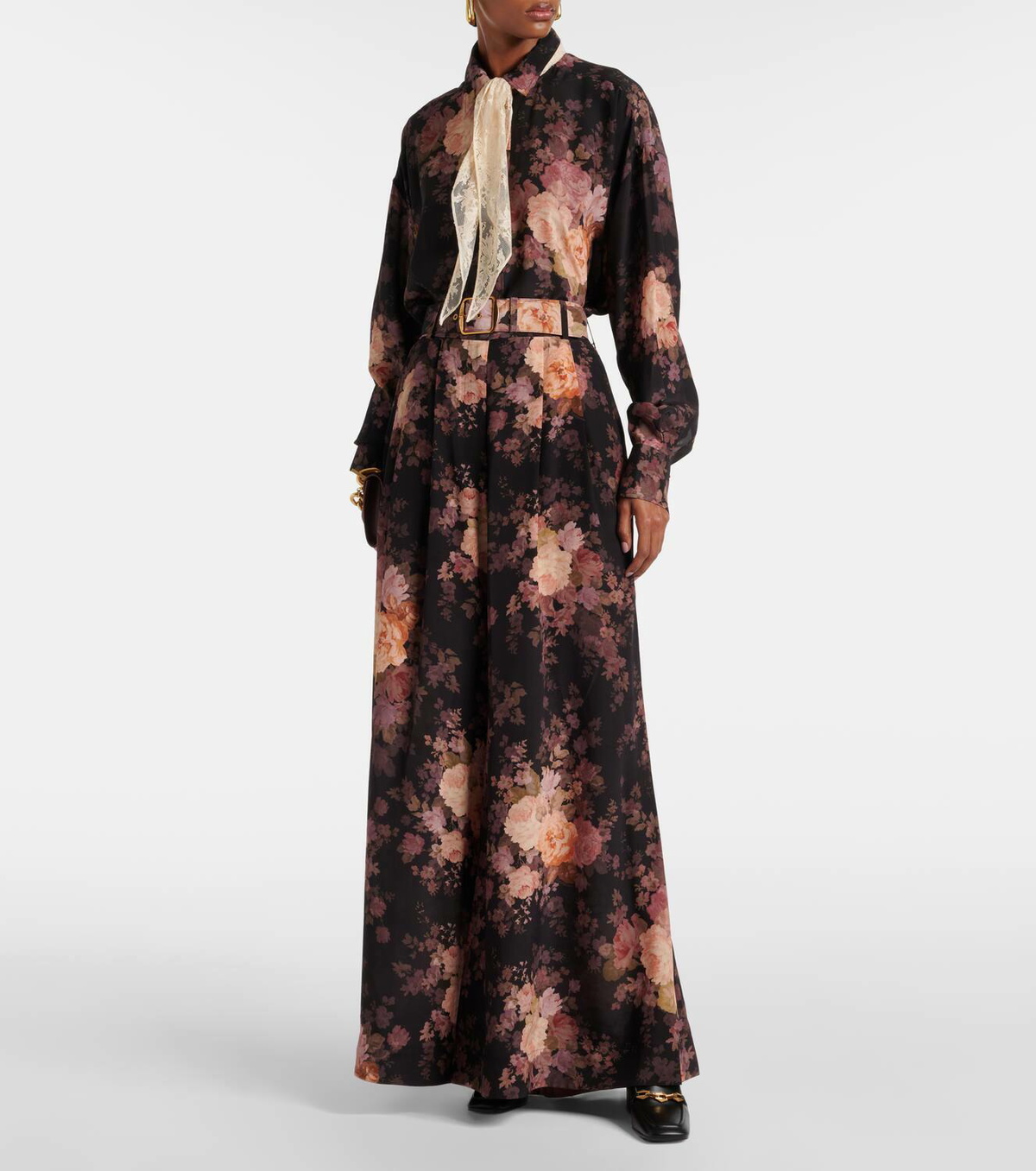 Zimmermann Illustration silk wide-leg pants Zimmermann