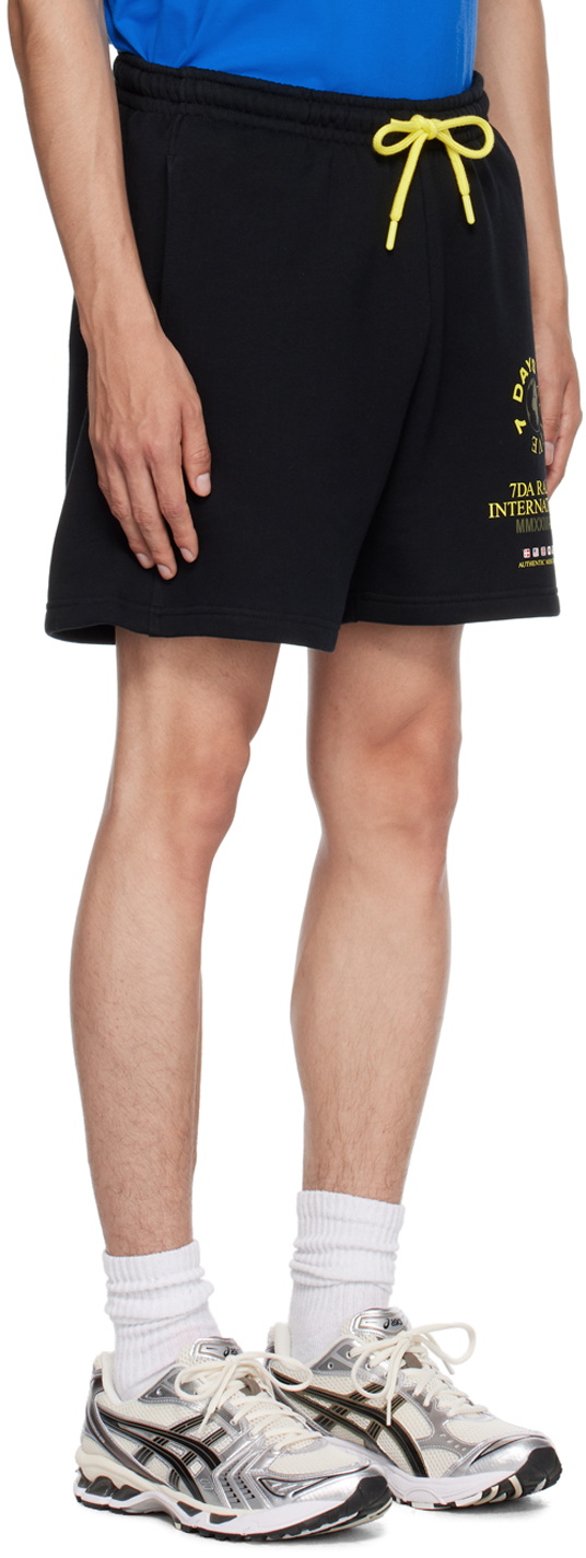 7 DAYS Active Black Relaxed Shorts