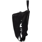 McQ Alexander McQueen Black Swallow Drawstring Backpack