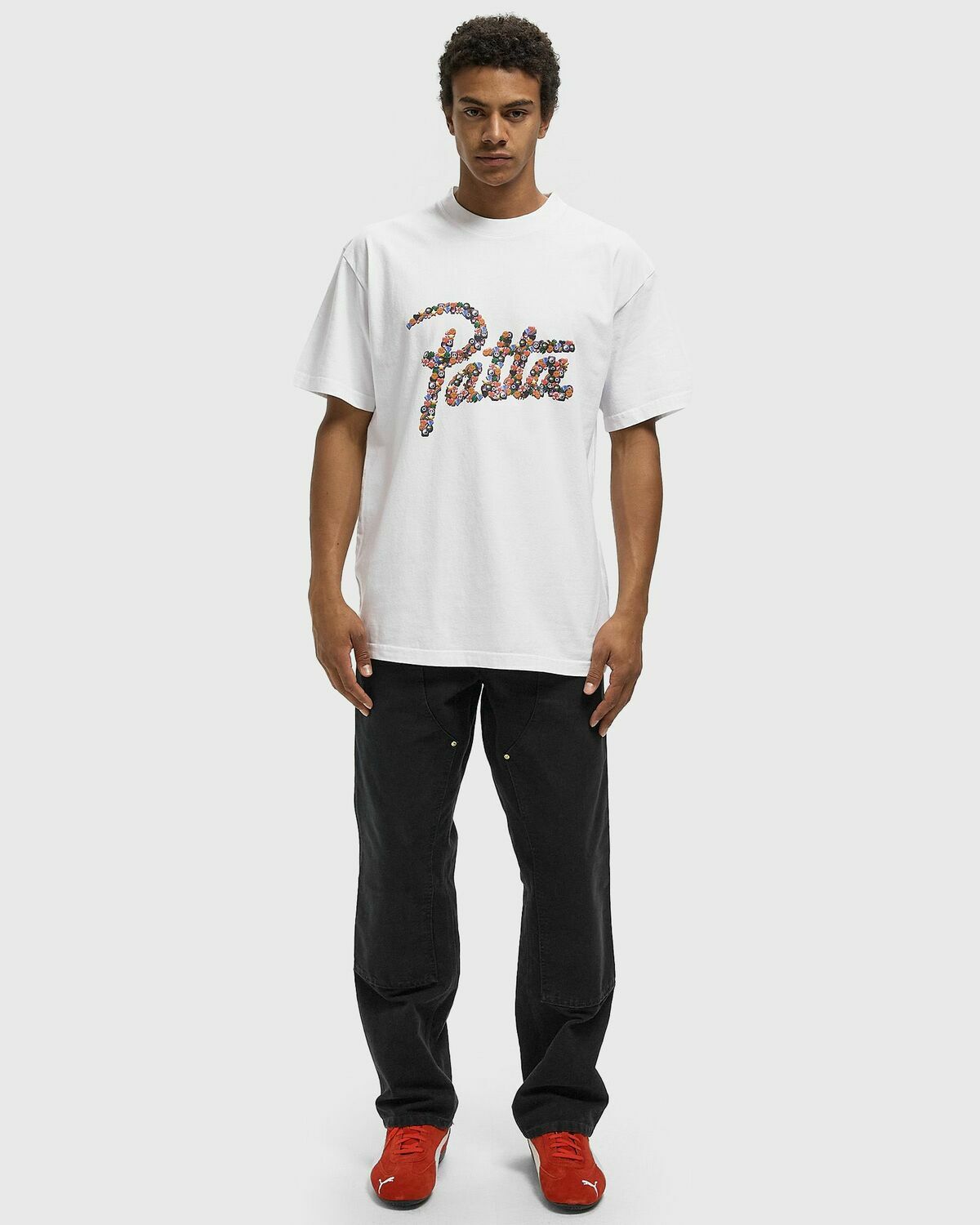 PATTA Vibes Tee White Mens Shortsleefe