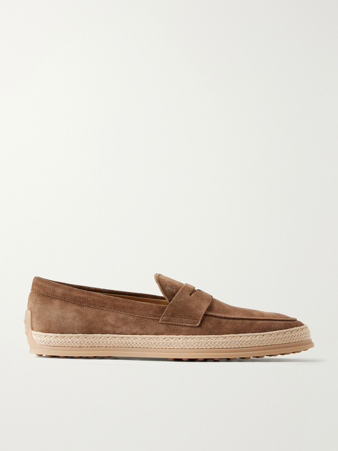 Tod's - Suede Espadrilles - Brown