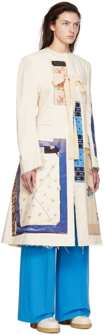 Sportmax Off-White Manisa Coat