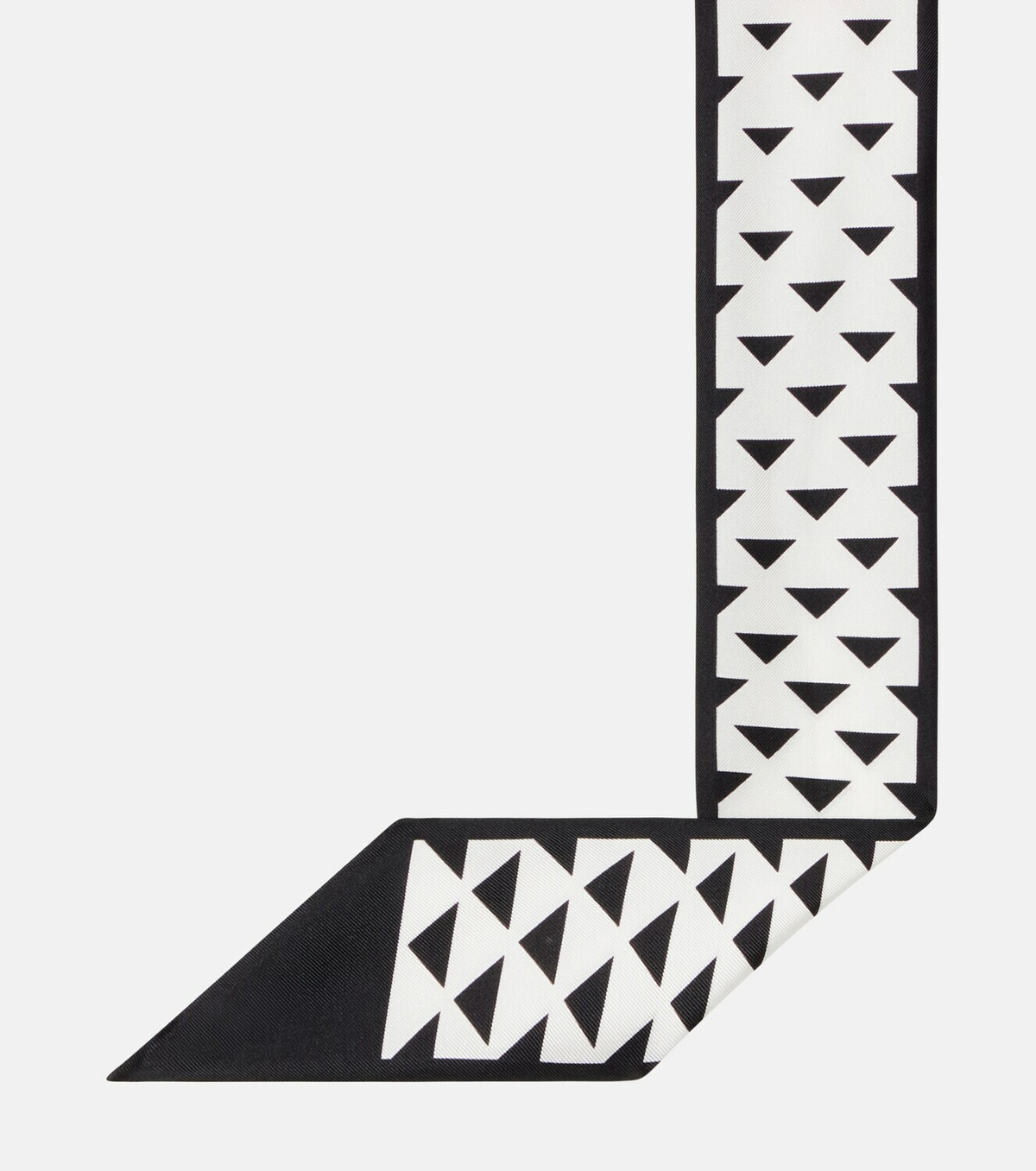 Prada Printed silk twill scarf