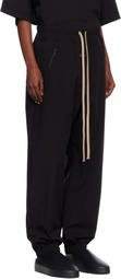 Fear of God Black Nylon Track Pants
