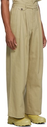 King & Tuckfield Double Pleat Chino