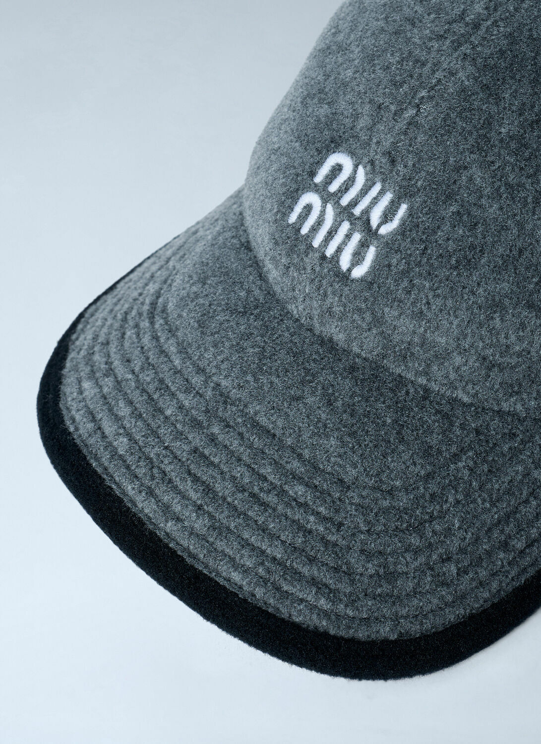 Miu Miu Logo Motif Baseball Cap
