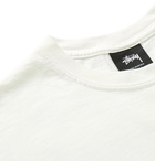 Stüssy - Laguna 80 Printed Pigment-Dyed Cotton-Jersey T-Shirt - White