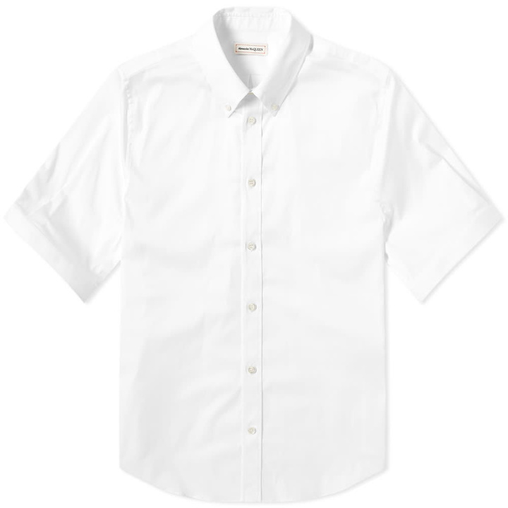 Photo: Alexander McQueen Short Sleeve Studded Collar Shirt