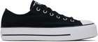 Converse Black Chuck Taylor All Star Lift Low Top Sneakers