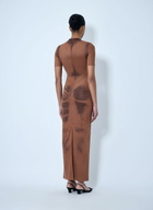 Acne Studios Short Sleeve Maxi Dress