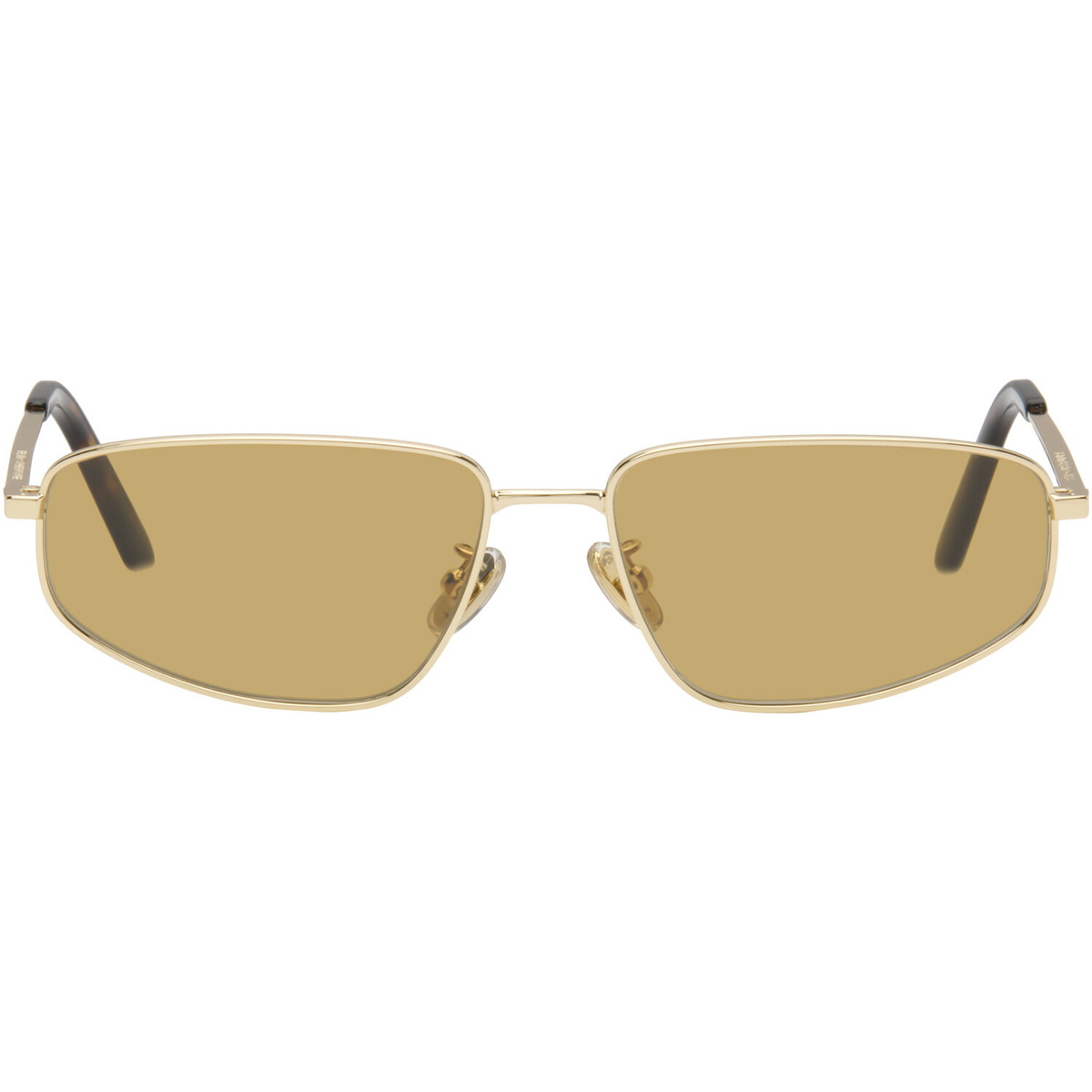 RETROSUPERFUTURE Gold Isedra Senape Sunglasses