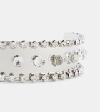 Alessandra Rich Crystal-embellished choker