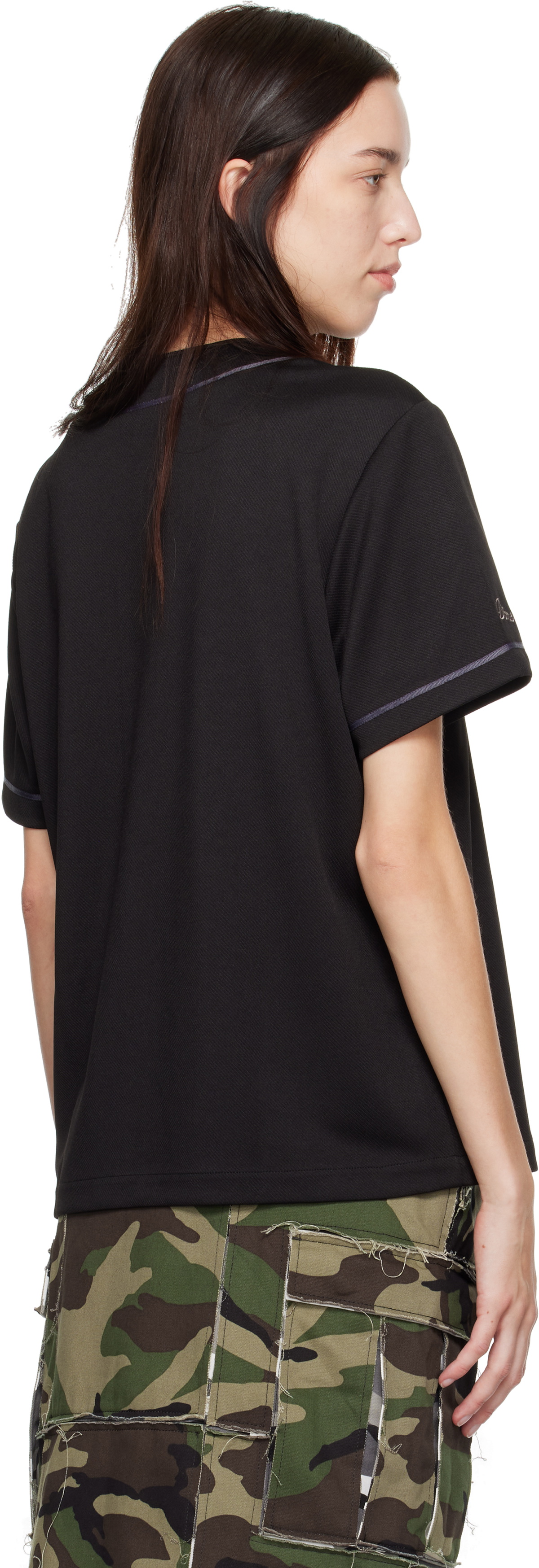Dime Black League Jersey Shirt Dime