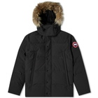 Canada Goose Men's Wyndham Parka Jacket in Black