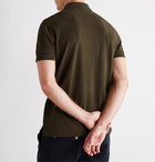 TOM FORD - Slim-Fit Cotton-Piqué Polo Shirt - Green