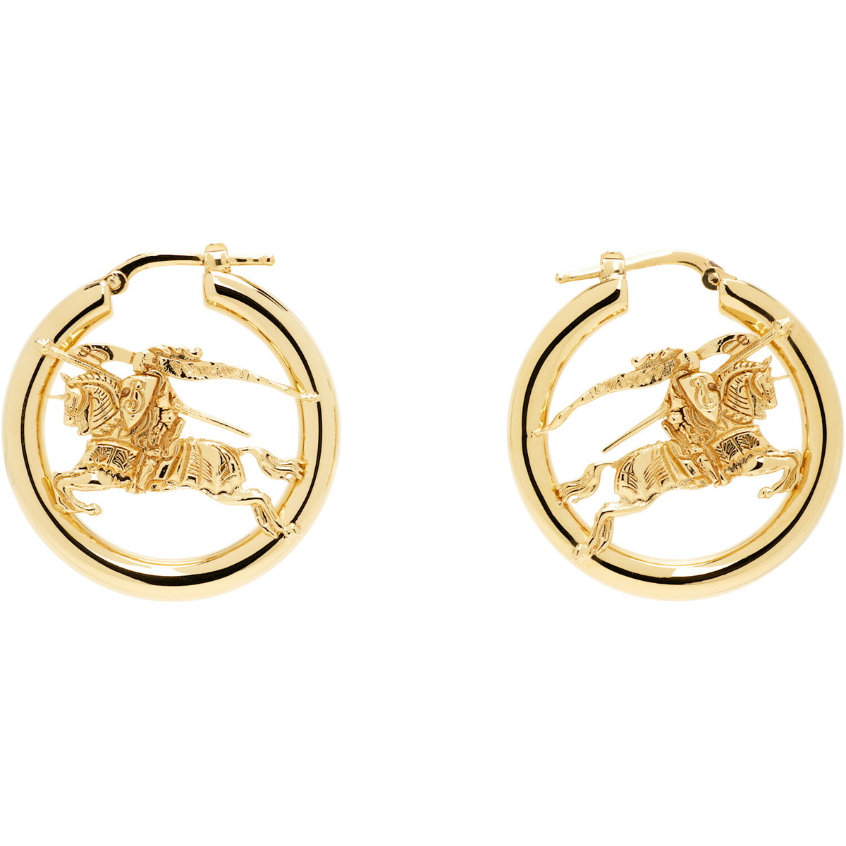 Burberry Knight Hoop Earrings
