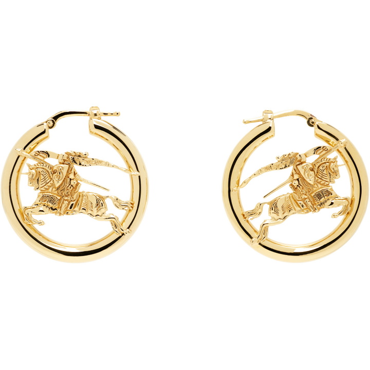Photo: Burberry Knight Hoop Earrings