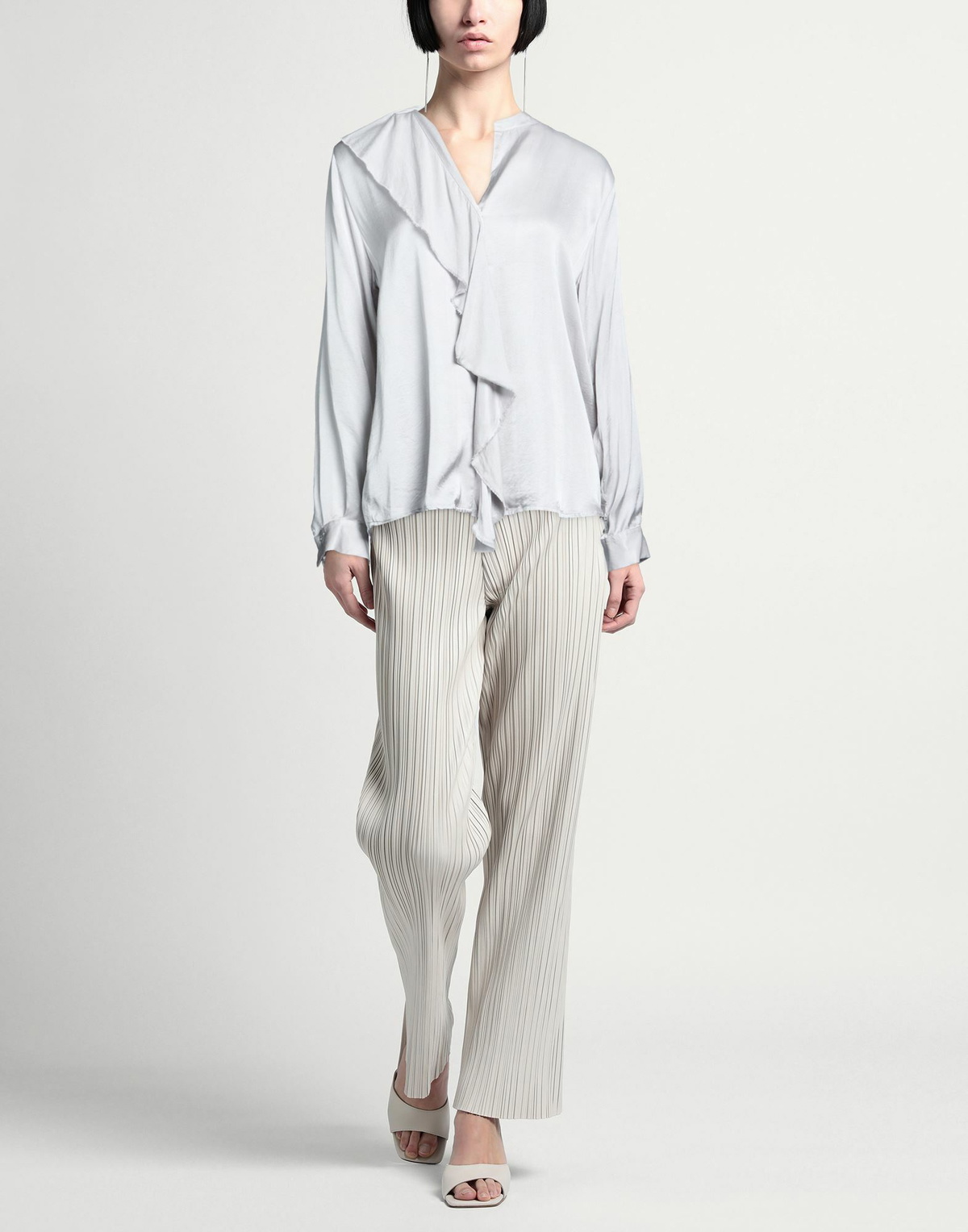 Alessia Santi Womens Top Light in Grey