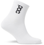 POC - Essential Road Stretch-Knit Cycling Socks - White