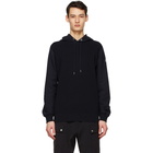 Moncler Navy Paneled Hoodie