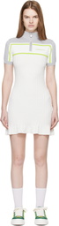 Casablanca White Tennis Polo Minidress