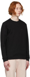 Boss Black Piqué Back Panel Sweatshirt