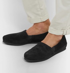 Mulo - Suede Loafers - Black