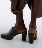 Staud Monica leather mules