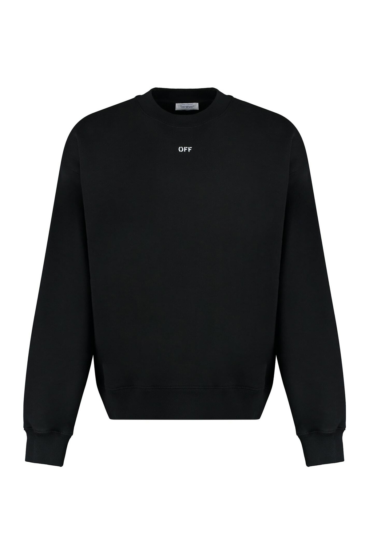 OFF-WHITE Onthego Moon Skate Cotton Sweatshirt Off-White